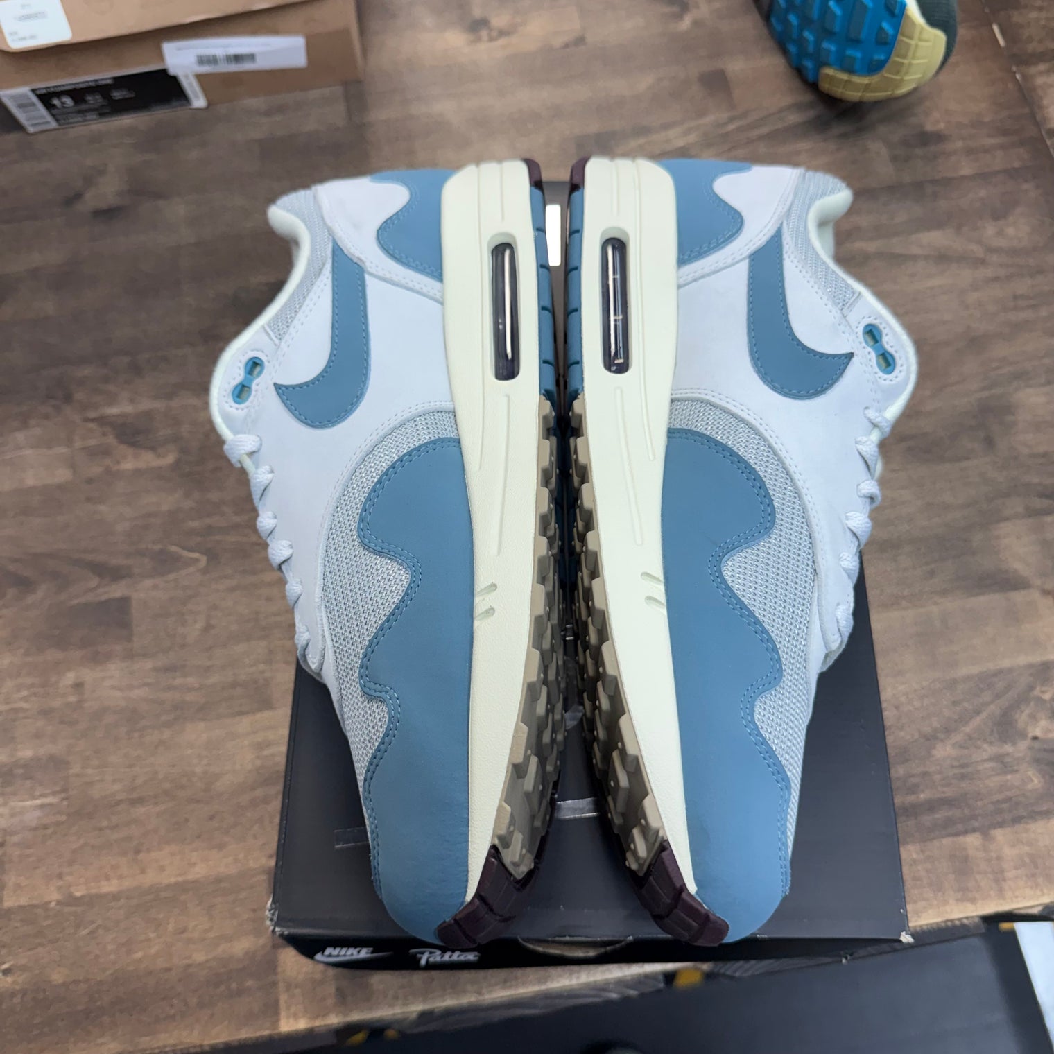 Nike Air Max 1 Patta Waves Noise Aqua (with Bracelet) (US 13) (USED)