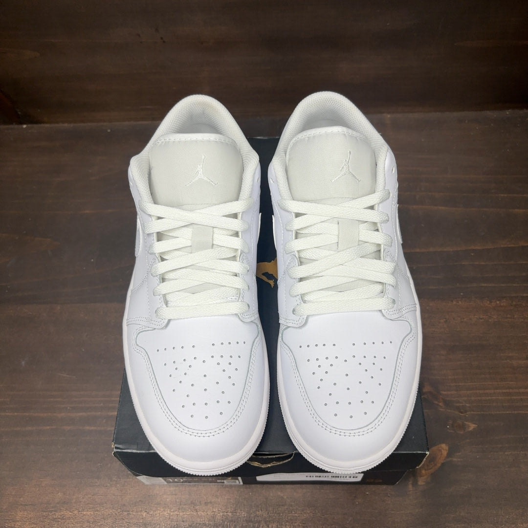 Jordan 1 Low Triple White - Image 3