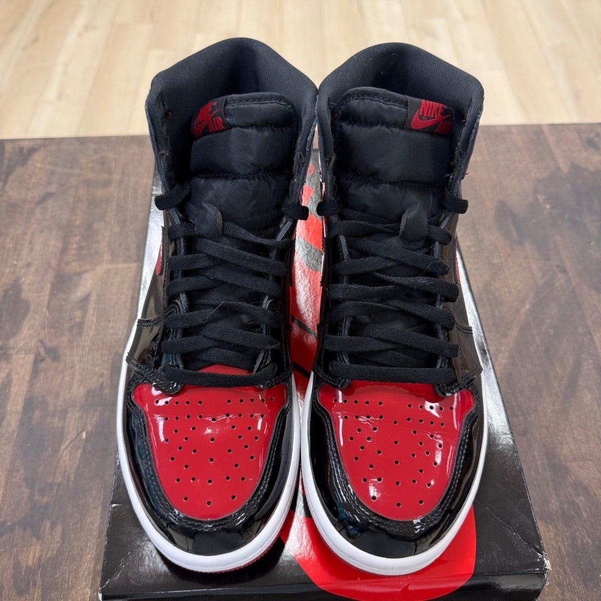 Jordan 1 Retro High OG Patent Bred - Image 2
