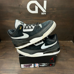 Jordan 3 Retro Tinker Black Cement Gold - Image 1
