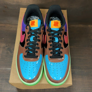 Nike Air Force 1 Low SP Undefeated Multi-Patent Wild Berry Size 8 (Pre-Owned) - Image 3