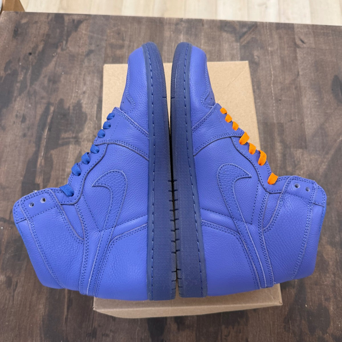 Jordan 1 Retro High Gatorade Rush Violet Size 11 (Pre-Owned) - Image 4