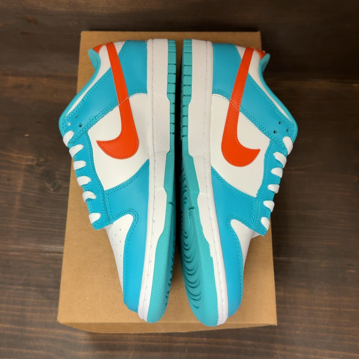 Nike Dunk Low Miami Dolphins Size 10.5 - Image 4