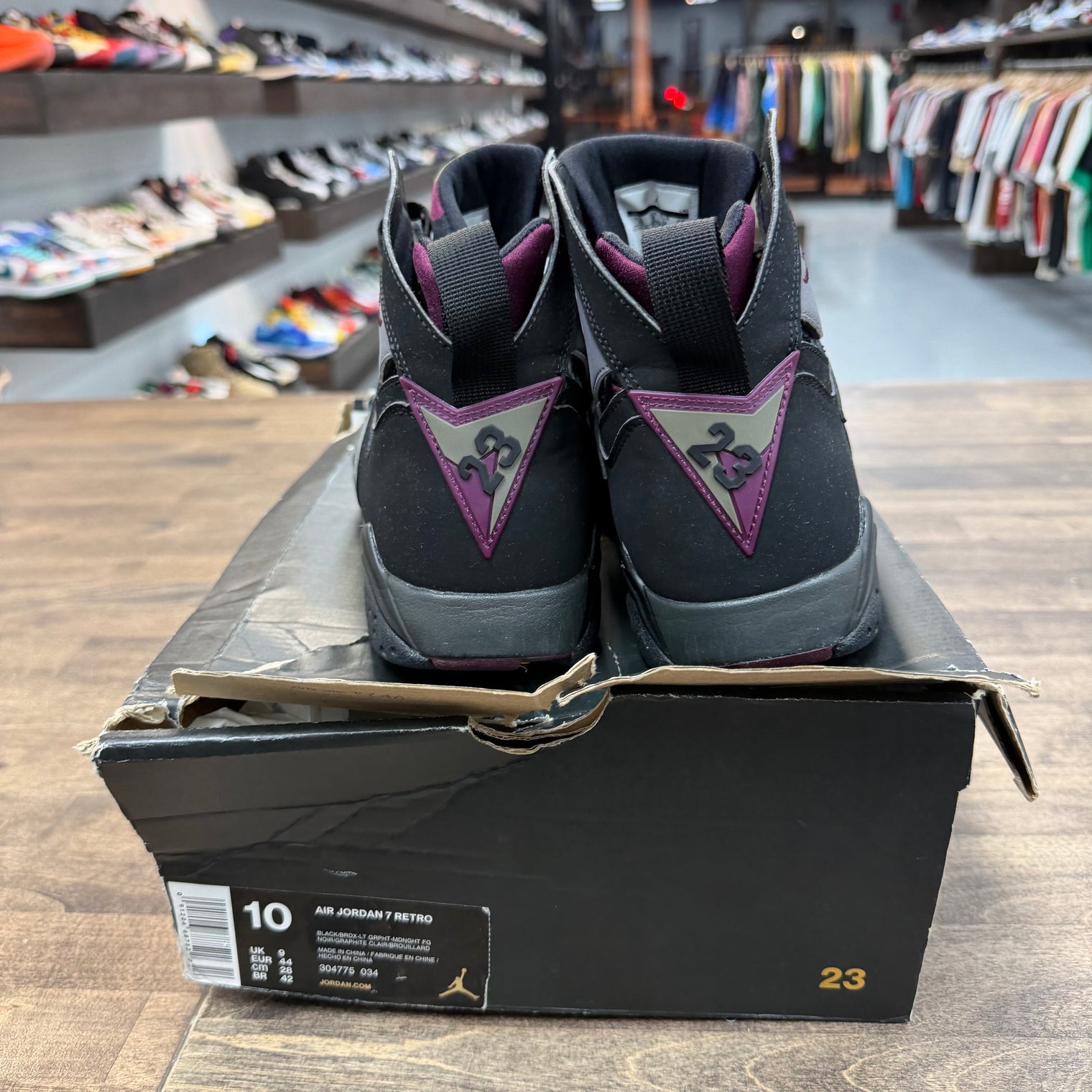 Bordeaux Jordan 7 Retro (2015) (USED)