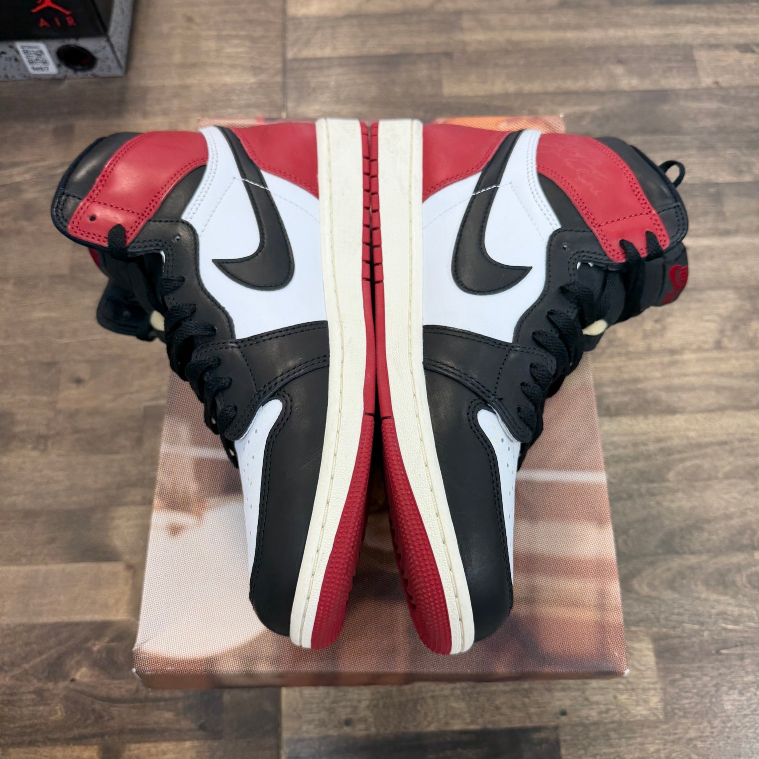 Jordan 1 Retro High OG Black Toe Reimagined (US 11) (USED)