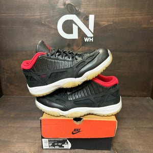 Jordan 11 Retro Low IE Bred (2021) - Image 1