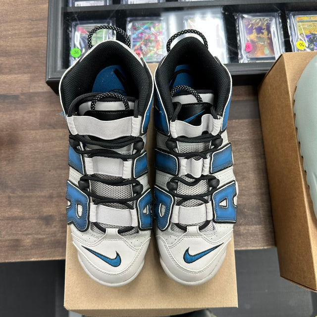 Industrial Blue Nike Air More Uptempo (USED, No Box)