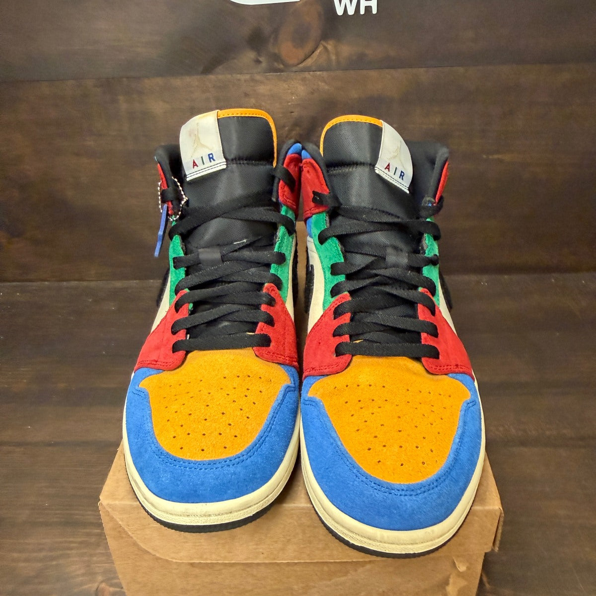 Jordan 1 Mid SE Fearless Blue the Great Size 11 (Pre-Owned) - Image 3