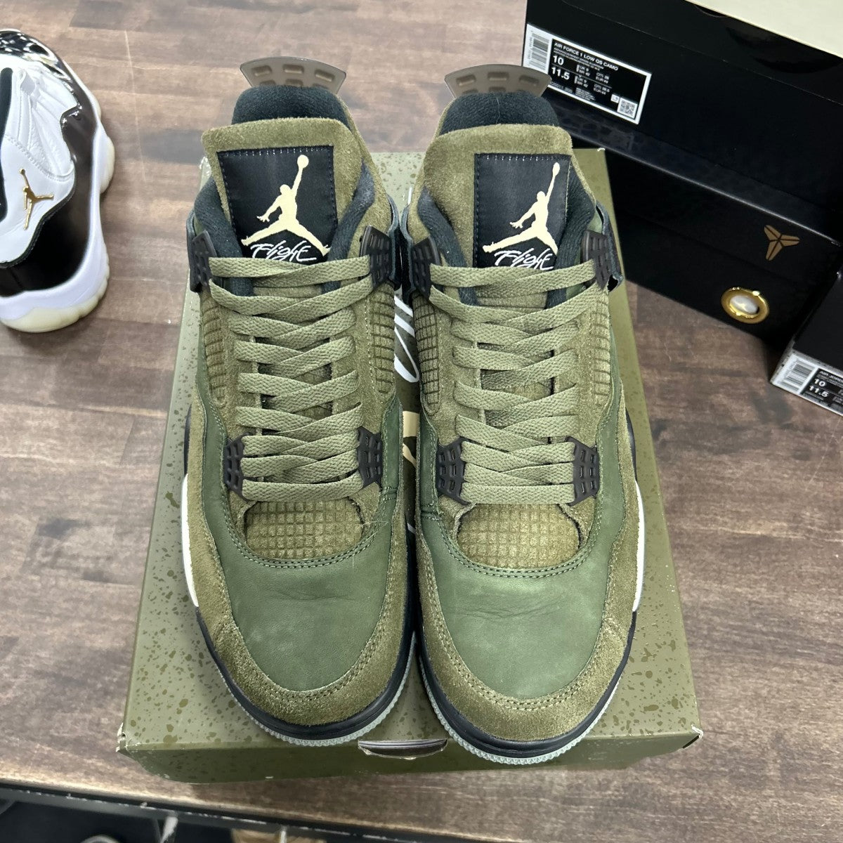 Jordan 4 Retro SE Craft Medium Olive - Image 2