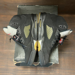 Jordan 5 Retro Black Metallic (2016) (GS) Size 7Y (Pre-Owned) - aux