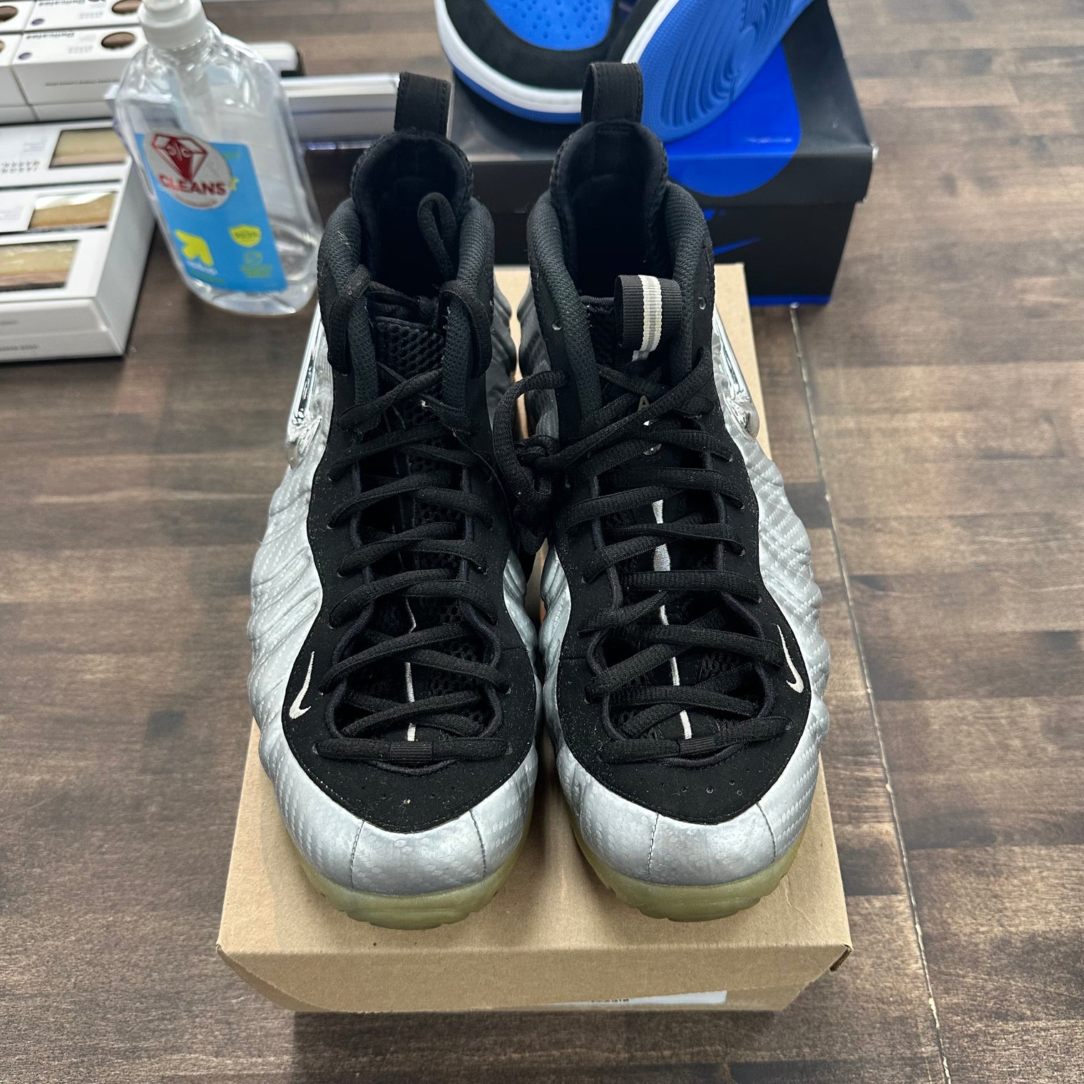 Nike Air Foamposite One Silver Surfer (USED, No Box)