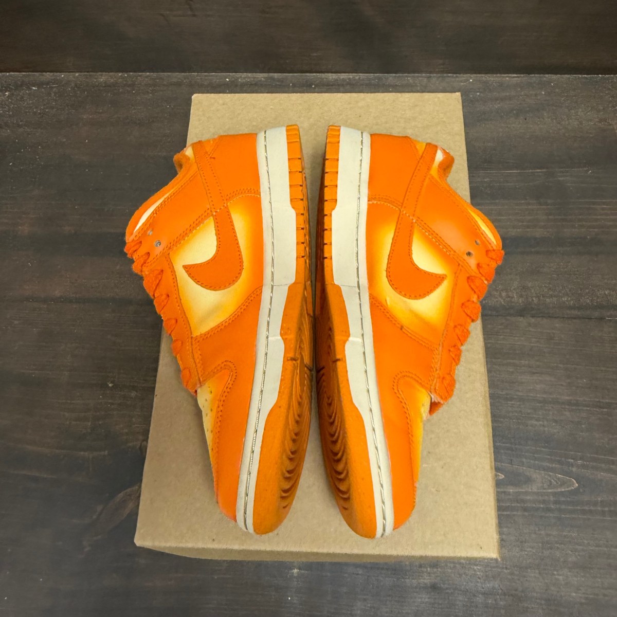Nike Dunk Low Magma Orange (Women's) Size 7.5W (Pre-Owned) - Image 4
