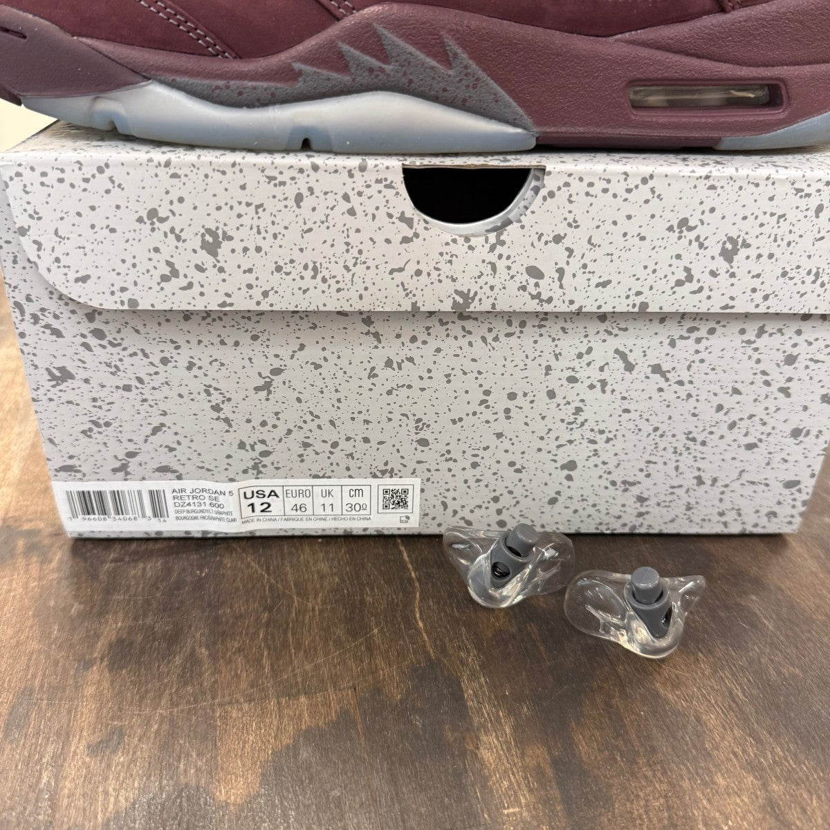 Jordan 5 Retro Burgundy (2023) - Image 6