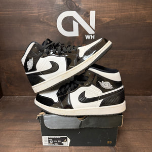 Jordan 1 Mid Carbon Fiber - Image 1