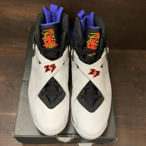 Jordan 8 Retro Three Peat Size 10 (Pre-Owned) - tag