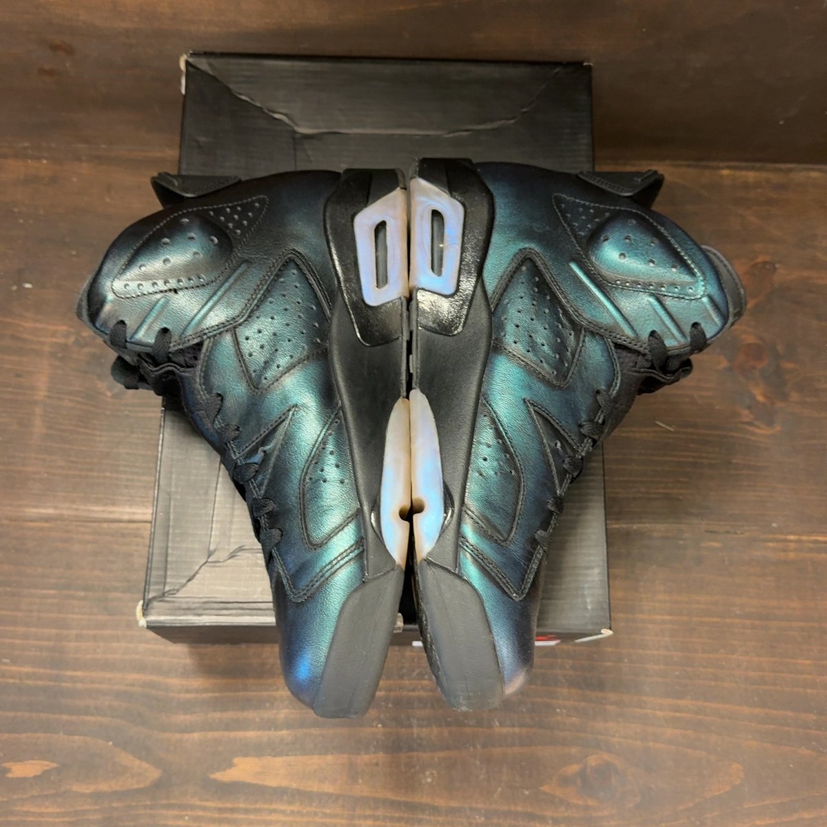 Jordan 6 Retro All-Star Chameleon (2017) Size 10 (Pre-Owned) - aux