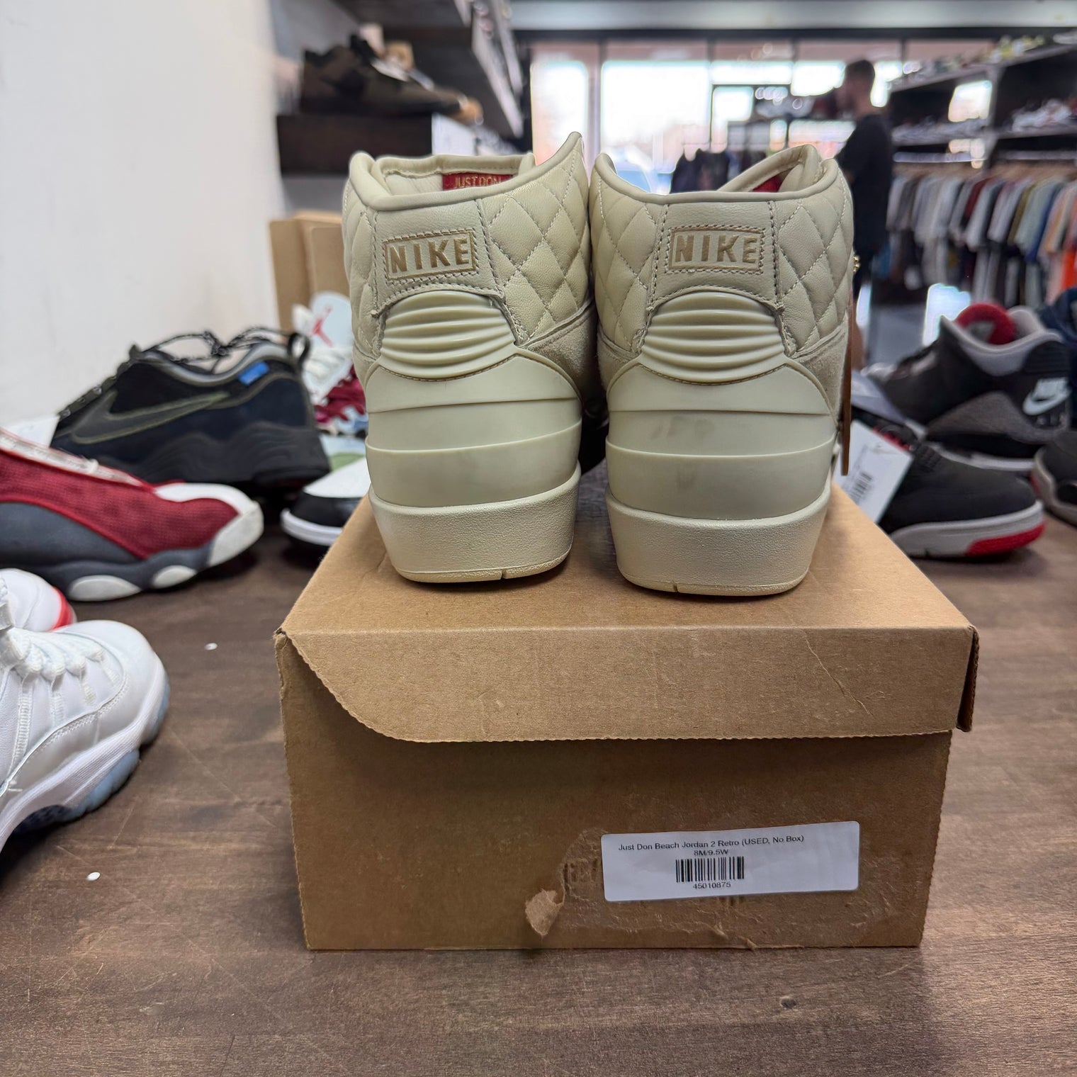 Just Don Beach Jordan 2 Retro (USED, No Box)