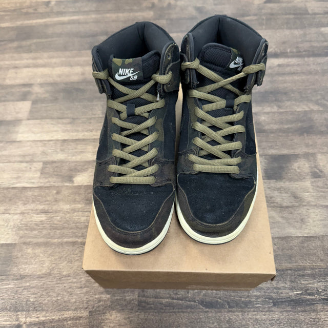 Iguana Camo SB Dunk High (USED)