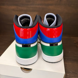 Jordan 1 Mid Multi Patent (Women's) Size 12W (Pre-Owned) - Image 4