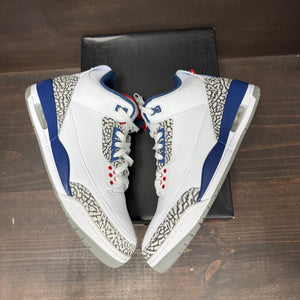 Jordan 3 Retro True Blue (2016) Size 12 (Pre-Owned)