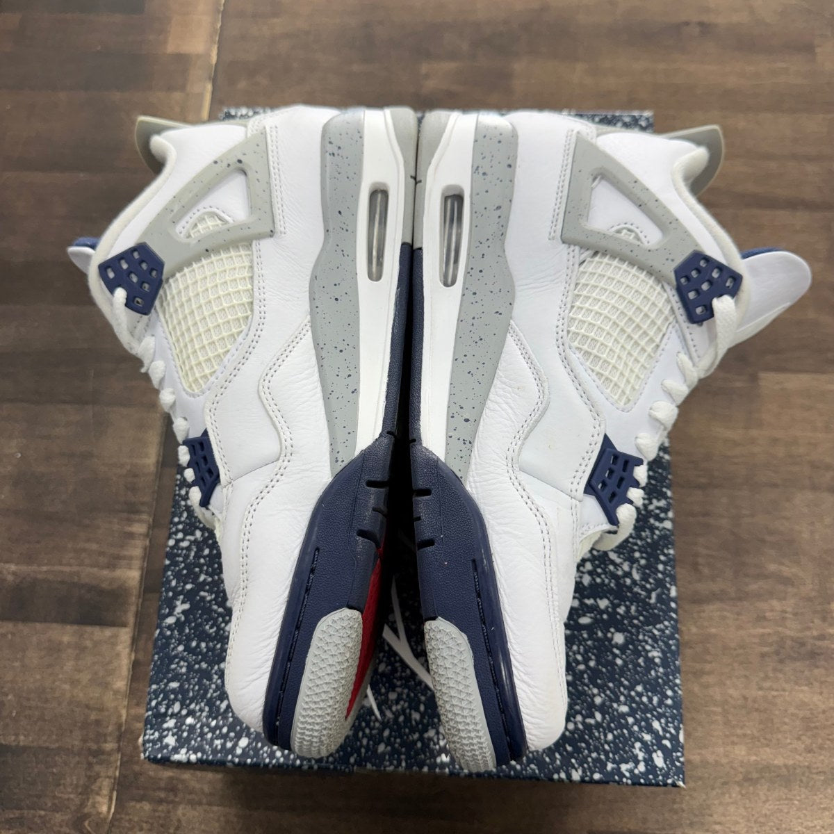 Jordan 4 Retro Midnight Navy - Image 2
