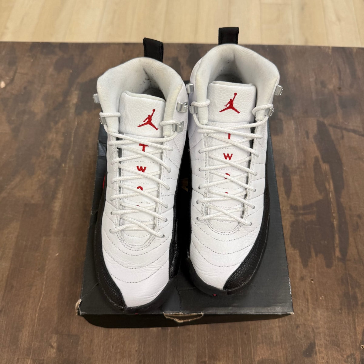 Jordan 12 Retro Taxi Flip (GS) - Image 2