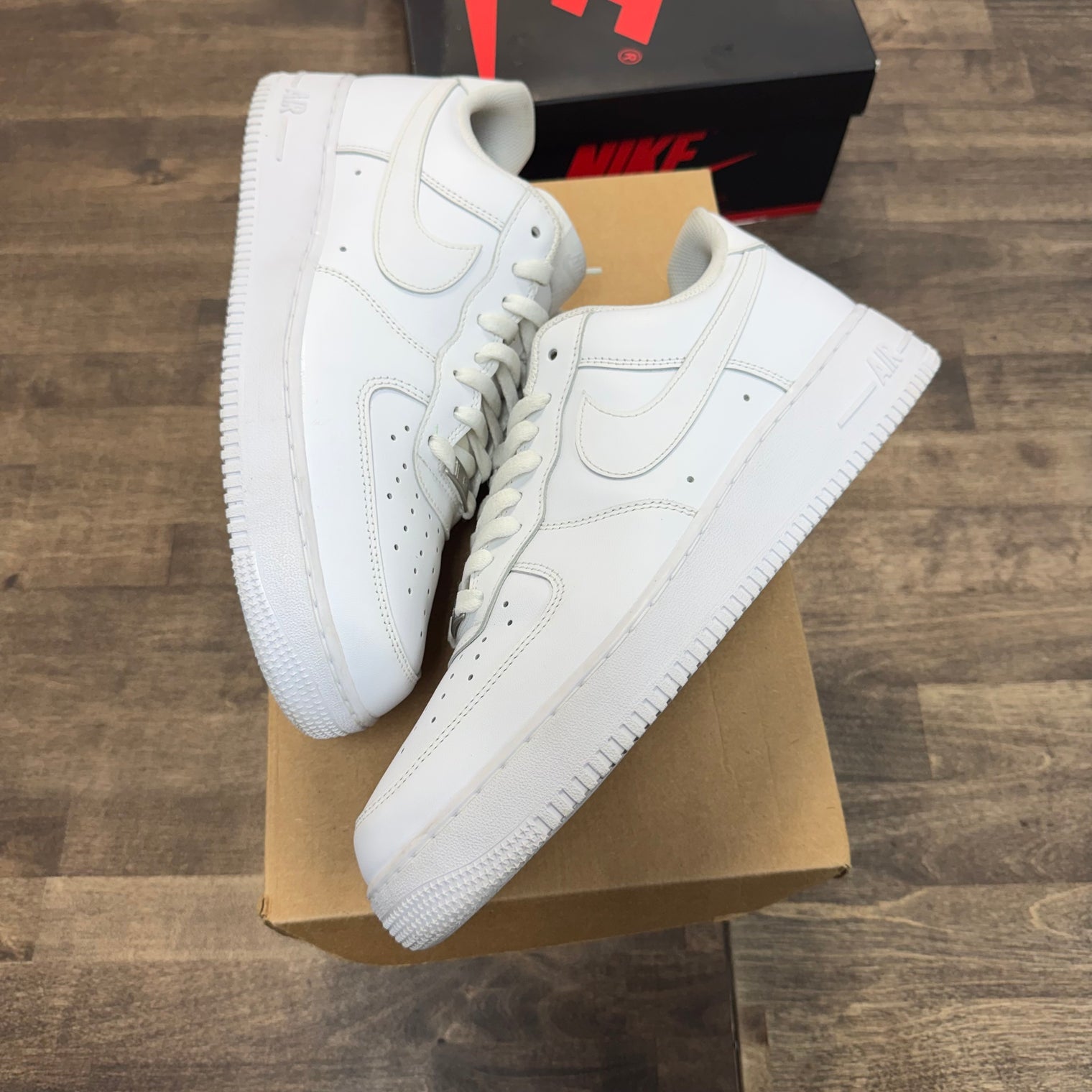 Nike Air Force 1 Low '07 White (US 12) (USED, No Box)