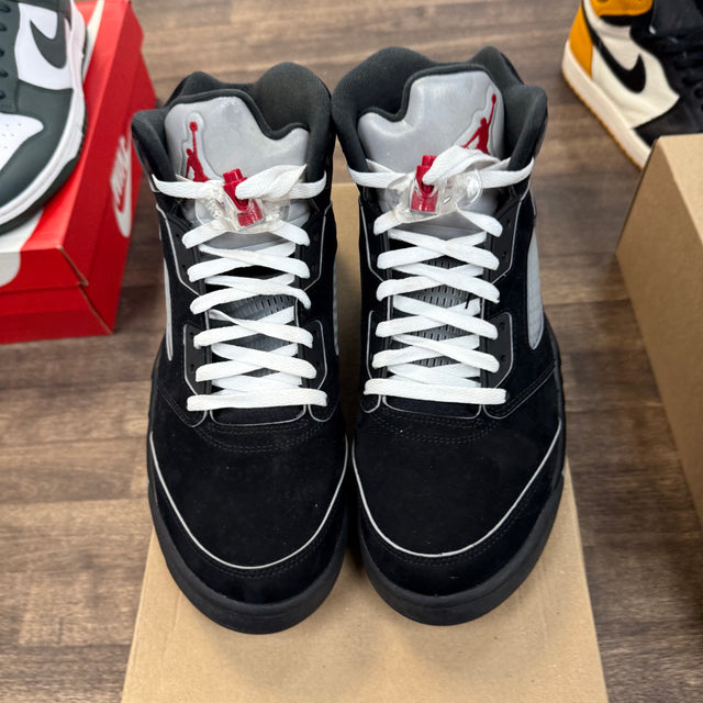 Black Metallic Jordan 5 (2025) (USED, No Box)