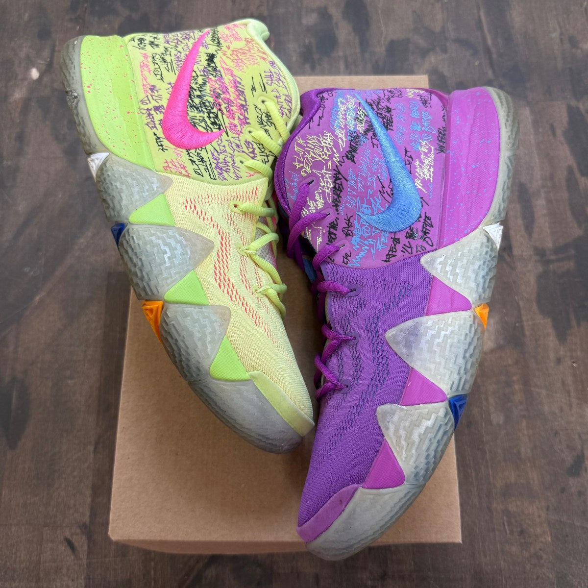 Nike Kyrie 4 Confetti Size 12 (Pre-Owned) - Image 1