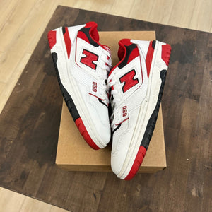 New Balance 550 White Red Black Size 11.5 (Pre-Owned) - Image 1