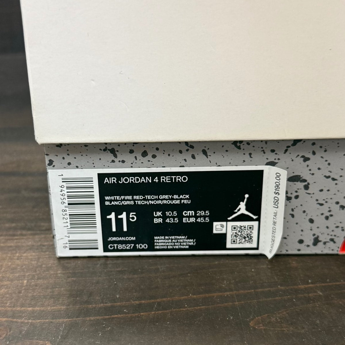 Jordan 4 Retro White Oreo (2021) - Image 6