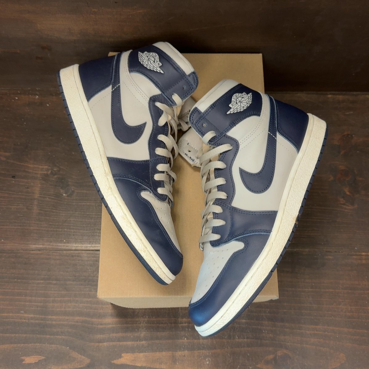 Jordan 1 Retro High '85 Georgetown Size 12 (Pre-Owned) - back