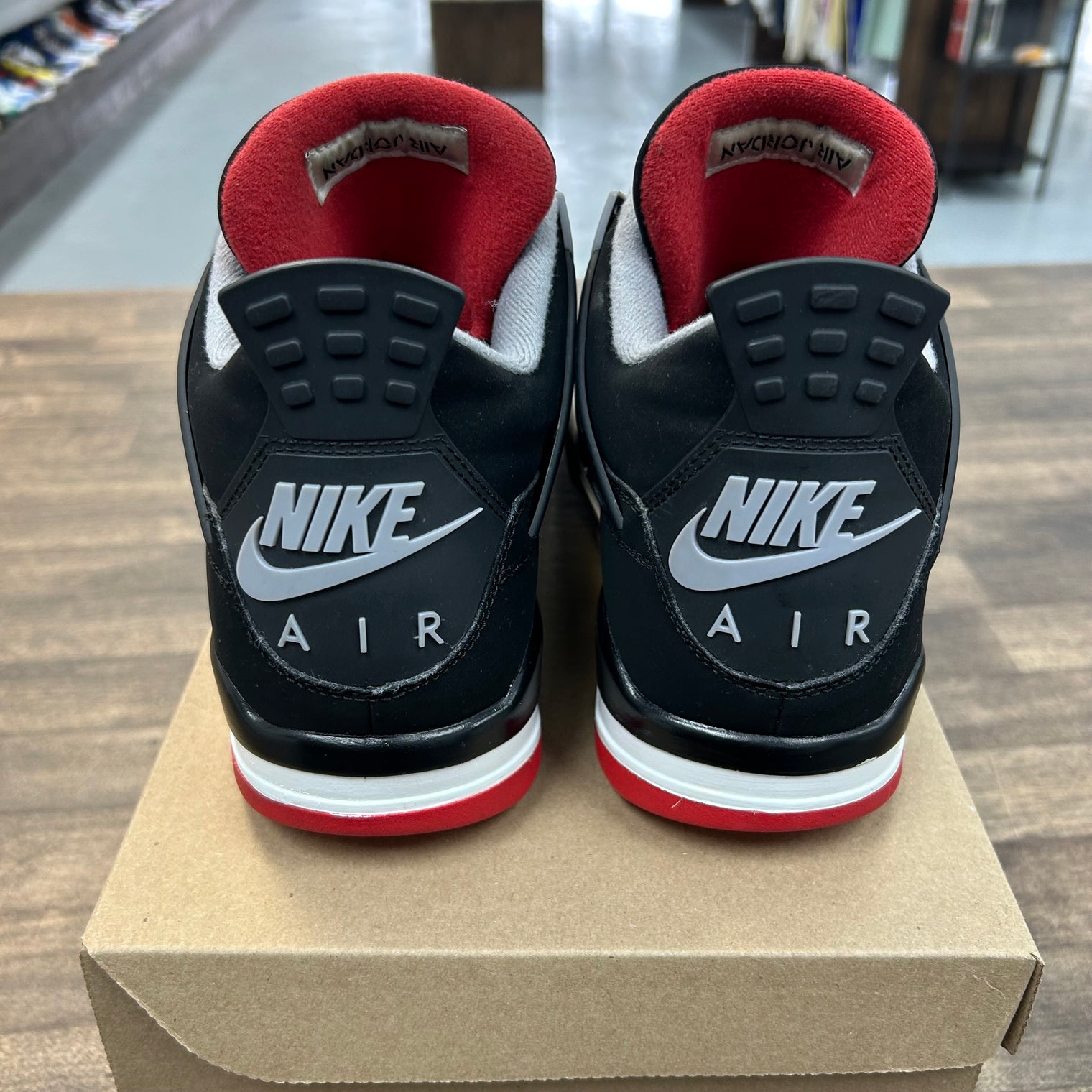 Bred Jordan 4 (2019) (Used, No Box)