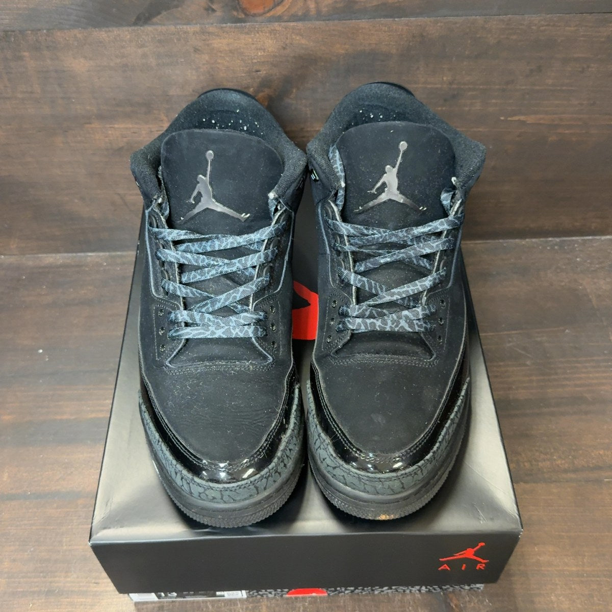 Jordan 3 Retro Black Cat (2025) Size 13 (Pre-Owned)