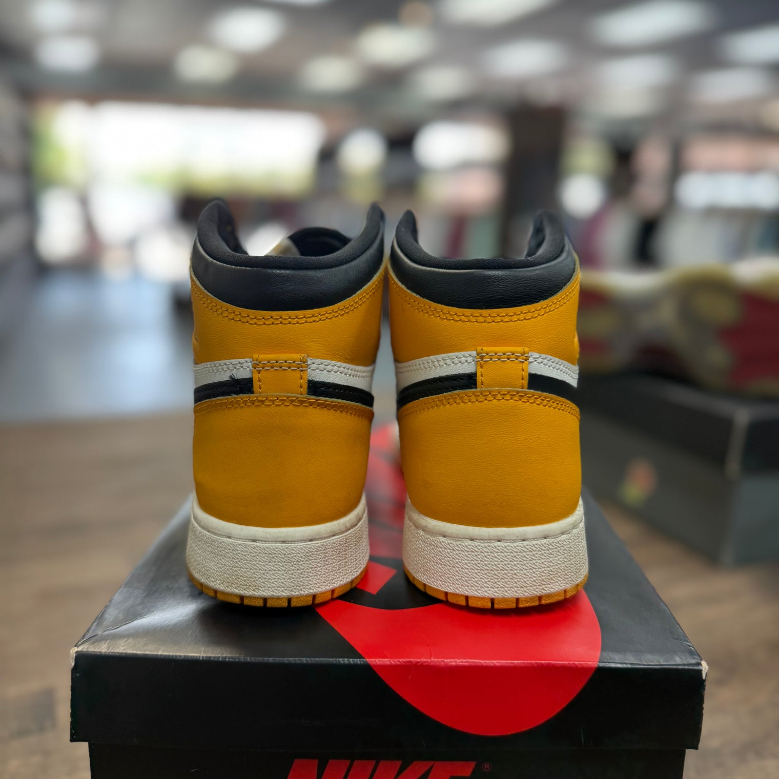 Yellow Toe Jordan 1 High (GS) (USED)