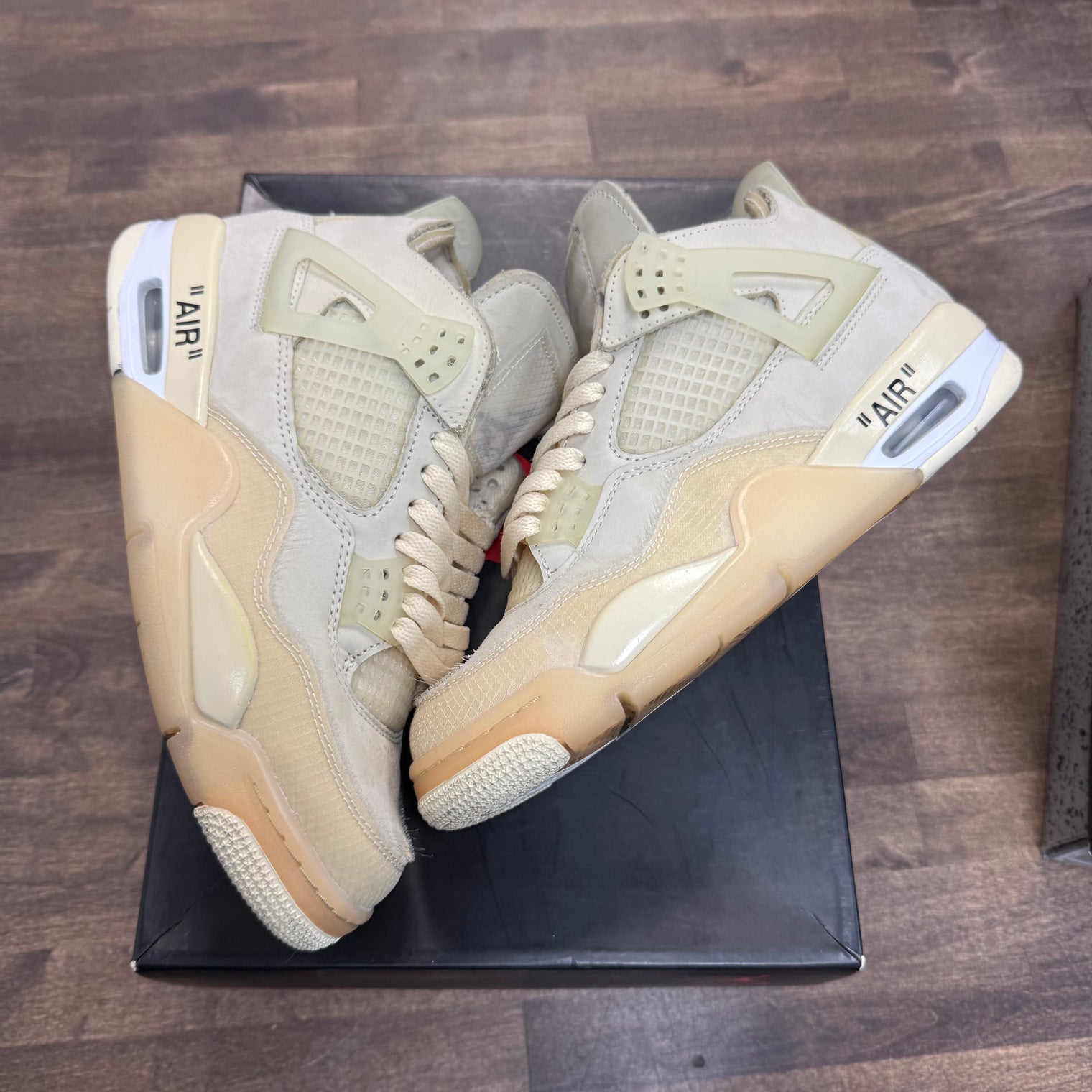 OFF-White Sail Jordan 4 Retro (W) (USED)