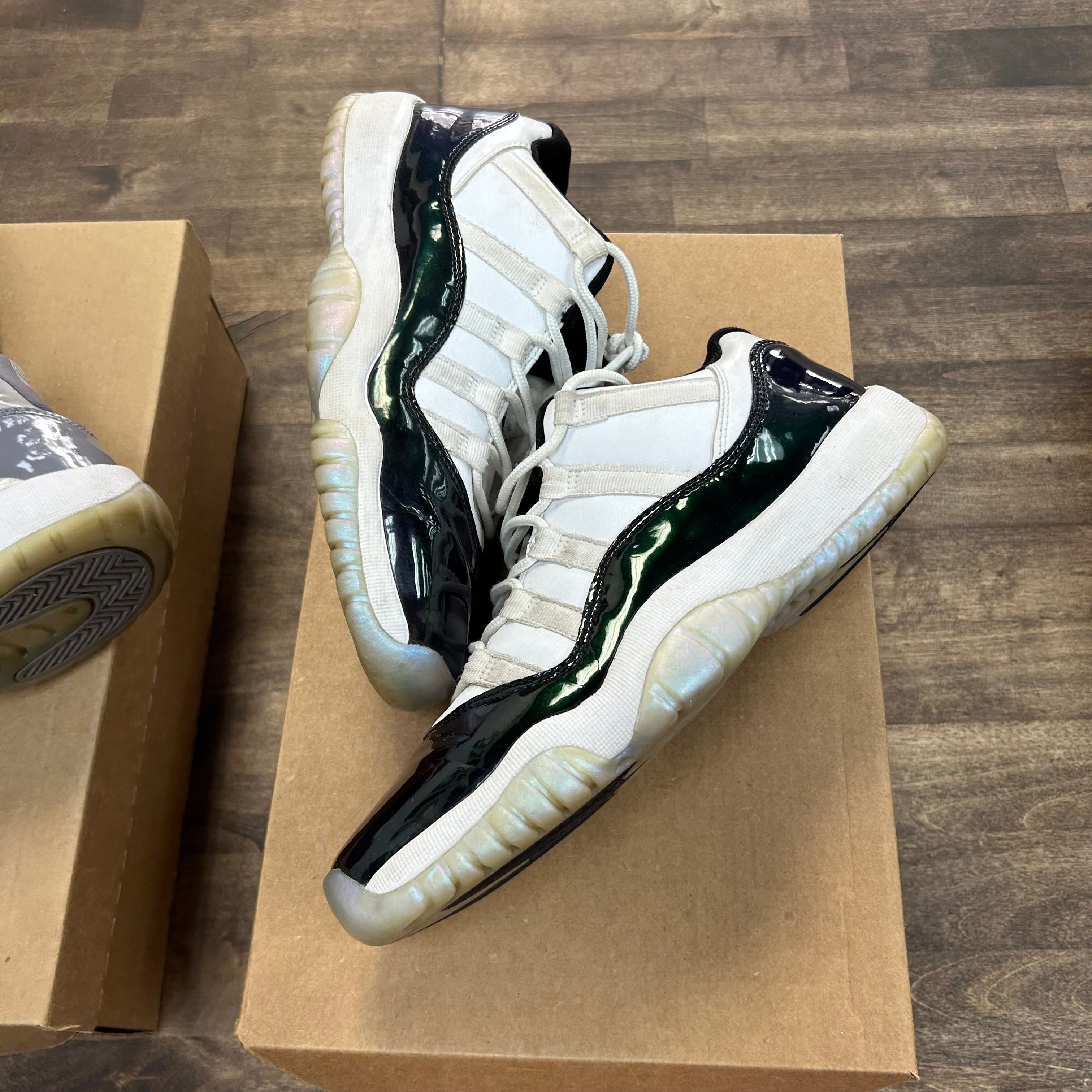 Jordan 11 Retro Low Iridescent (GS) (US 6.5Y) (USED, No Box) Size 6.5Y (Pre-Owned) - Image 1