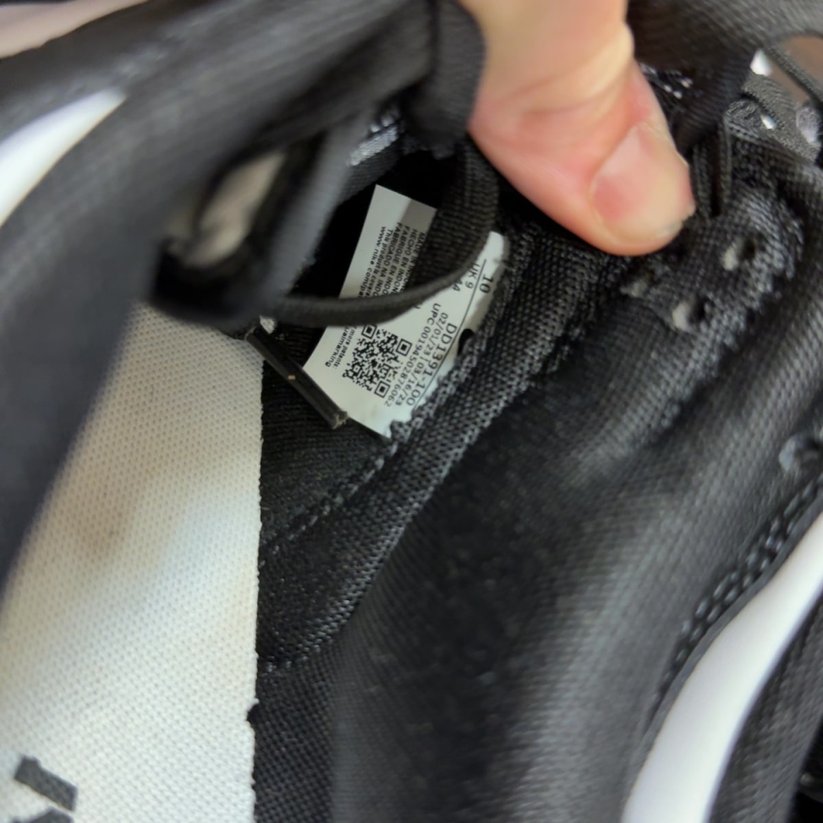 Nike Dunk Low Retro White Black Panda Size 10 (Pre-Owned) - Image 7