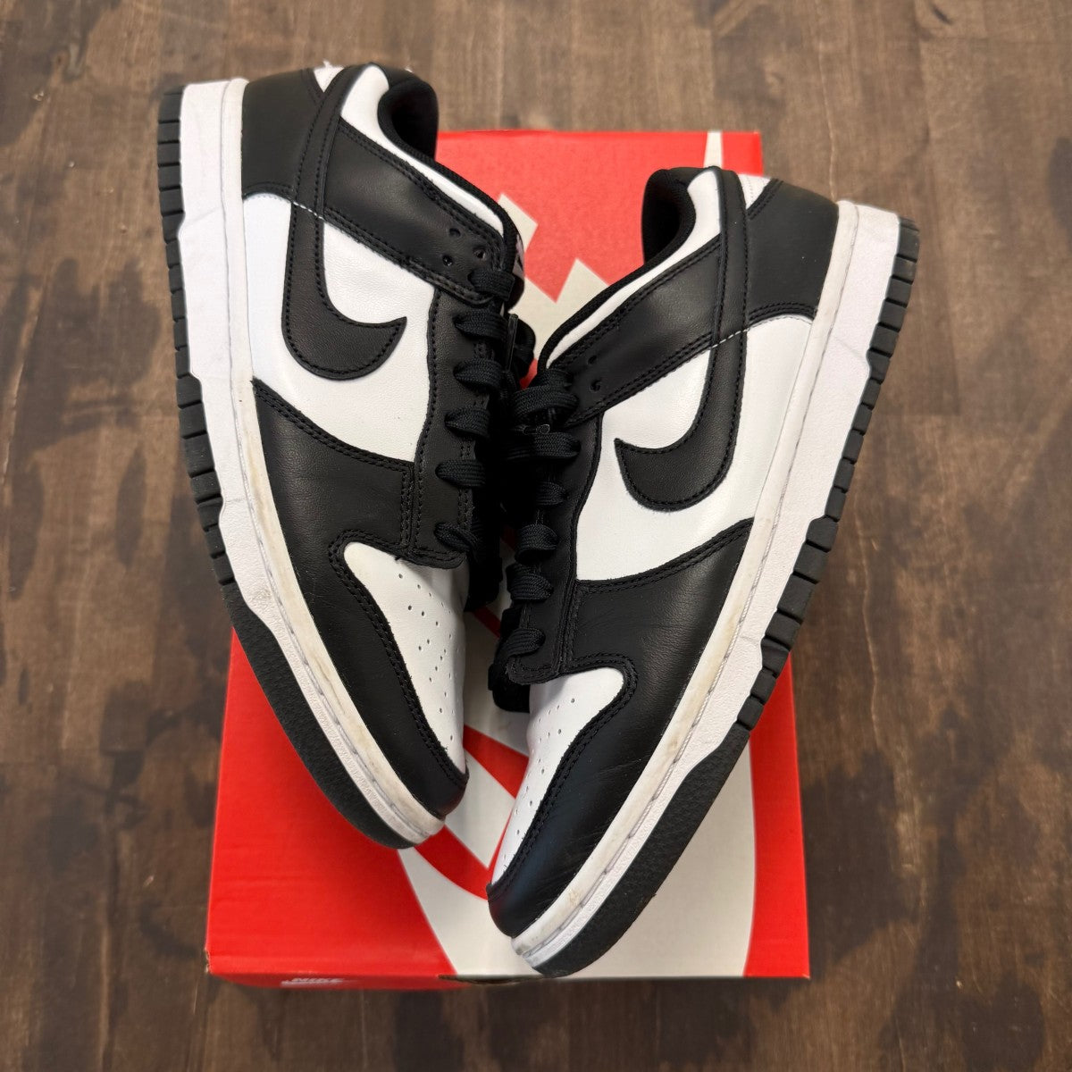 Nike Dunk Low Retro White Black Panda - Image 1