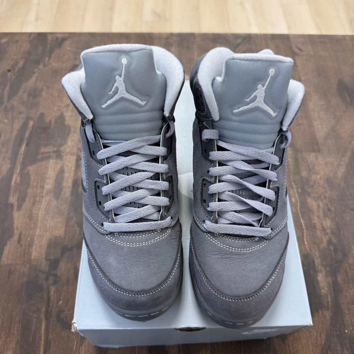 Jordan 5 Retro Wolf Grey (2026) (GS) - Image 2