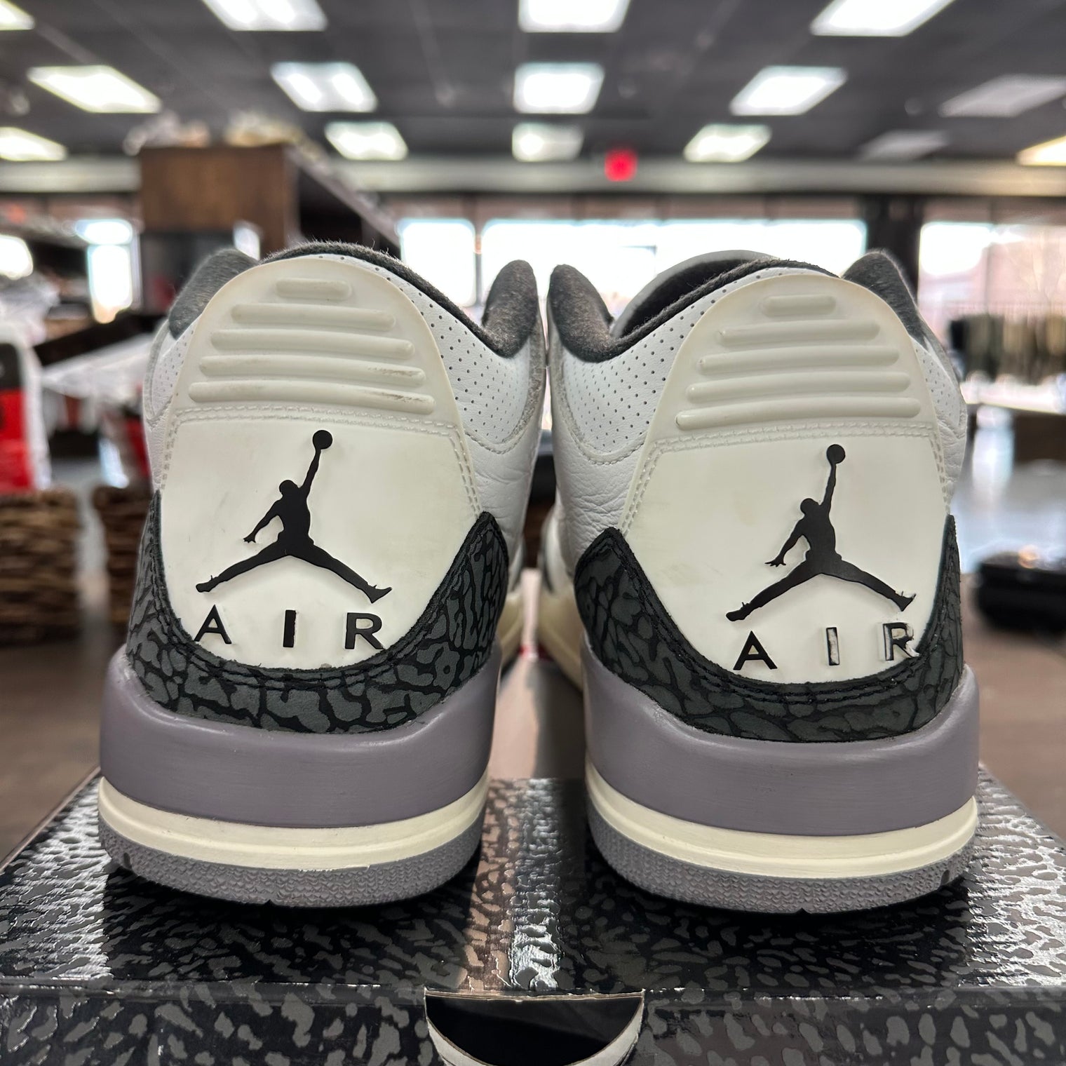 Cement Grey Jordan 3 Retro (USED)