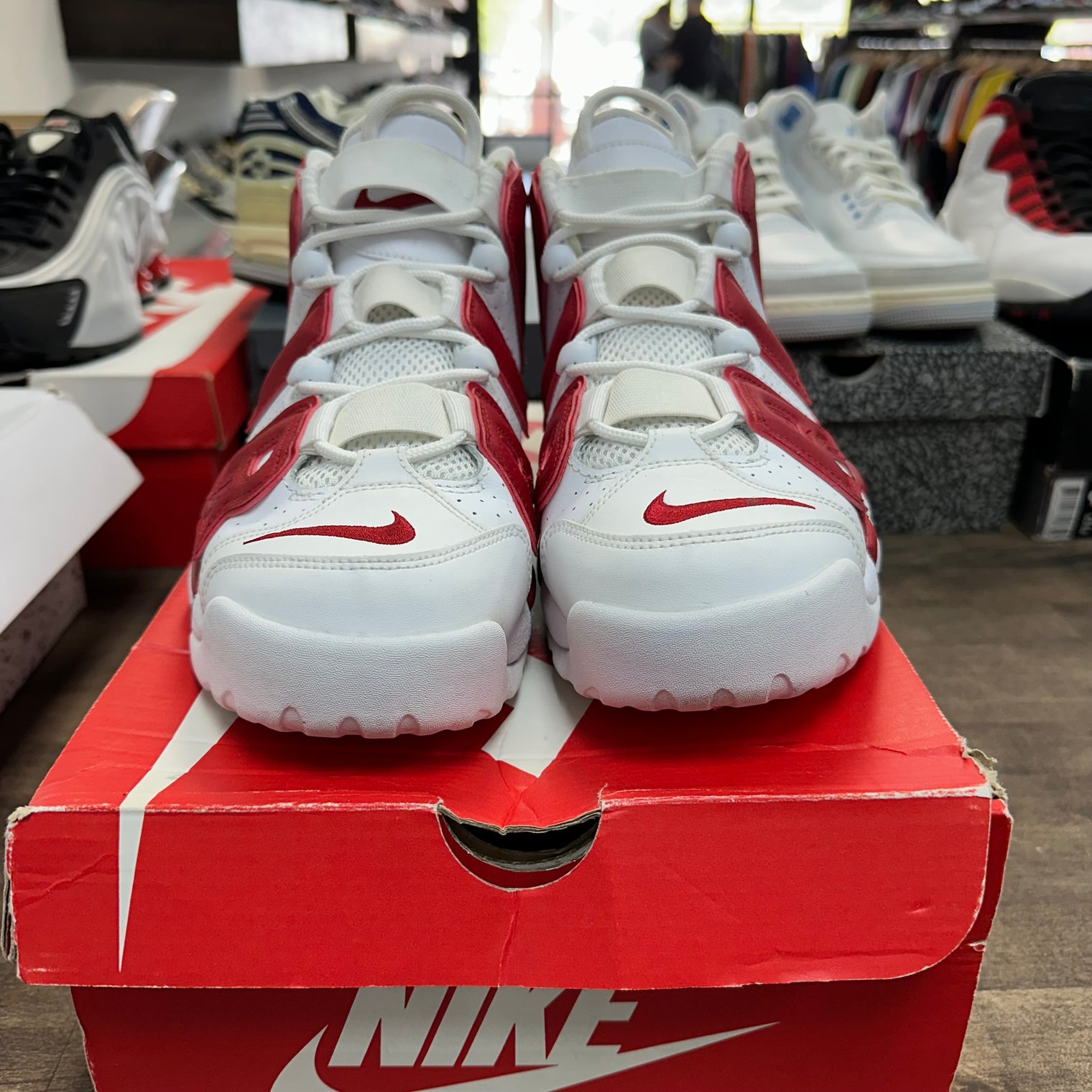 Varsity Red Nike Uptempo (Used)