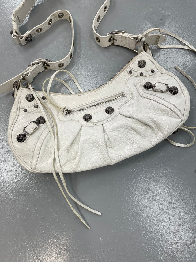Balenciaga Le Cagole Bag White (USED)