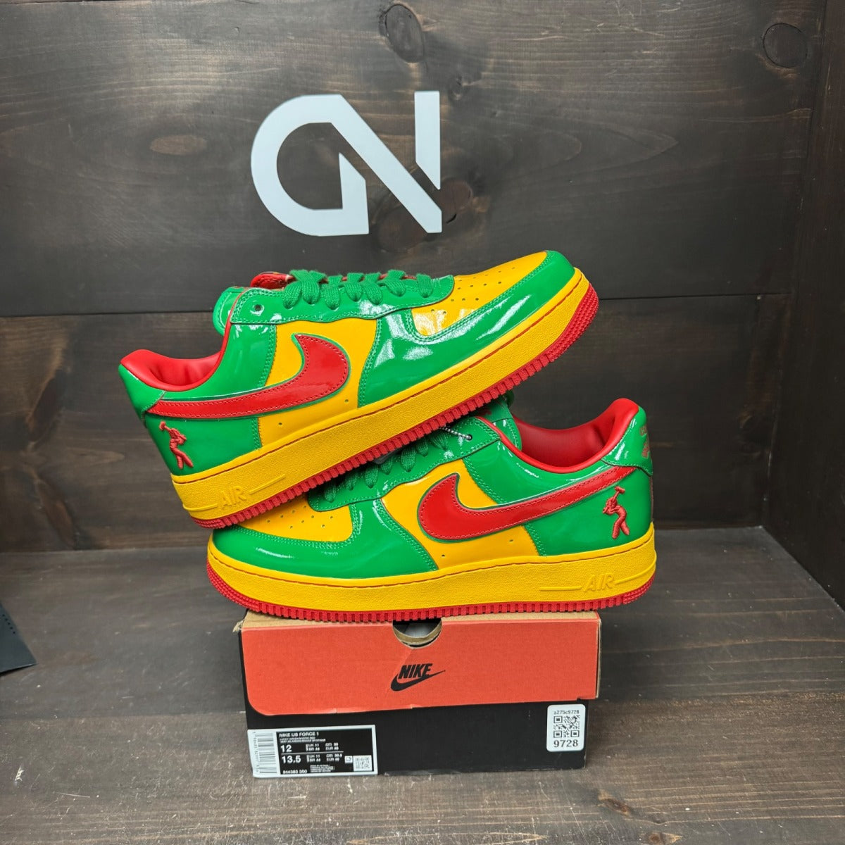 Nike Air Force 1 Low Lil Yachty Concrete Boys Lucky Green - Image 1