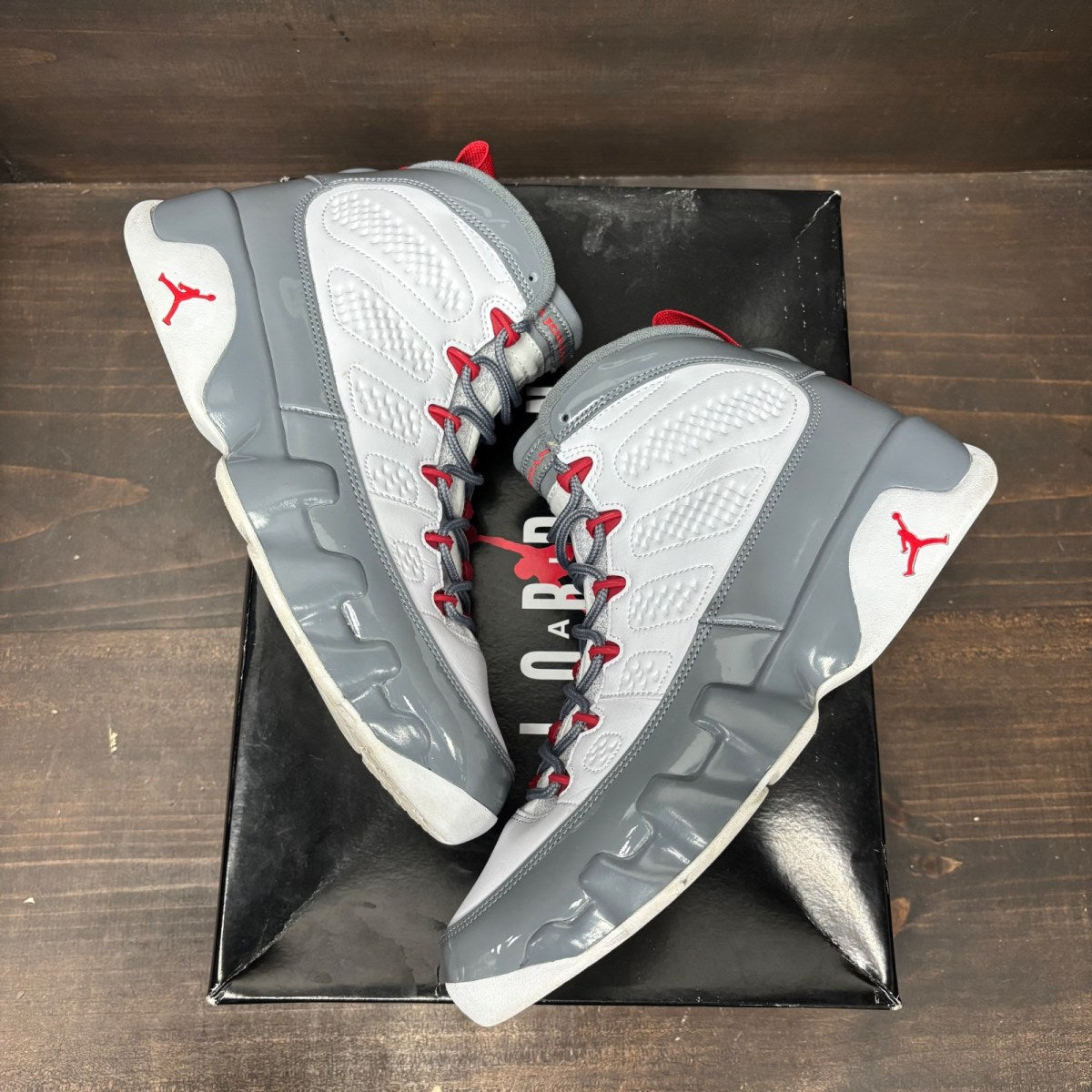 Jordan 9 Retro Fire Red - Image 2