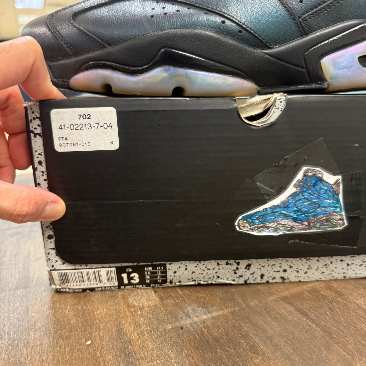 Jordan 6 Retro All-Star Chameleon (2017) - Image 7