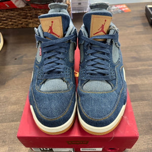 Jordan 4 Retro Levi's Denim (Tag with Levi's Logo) - Image 3