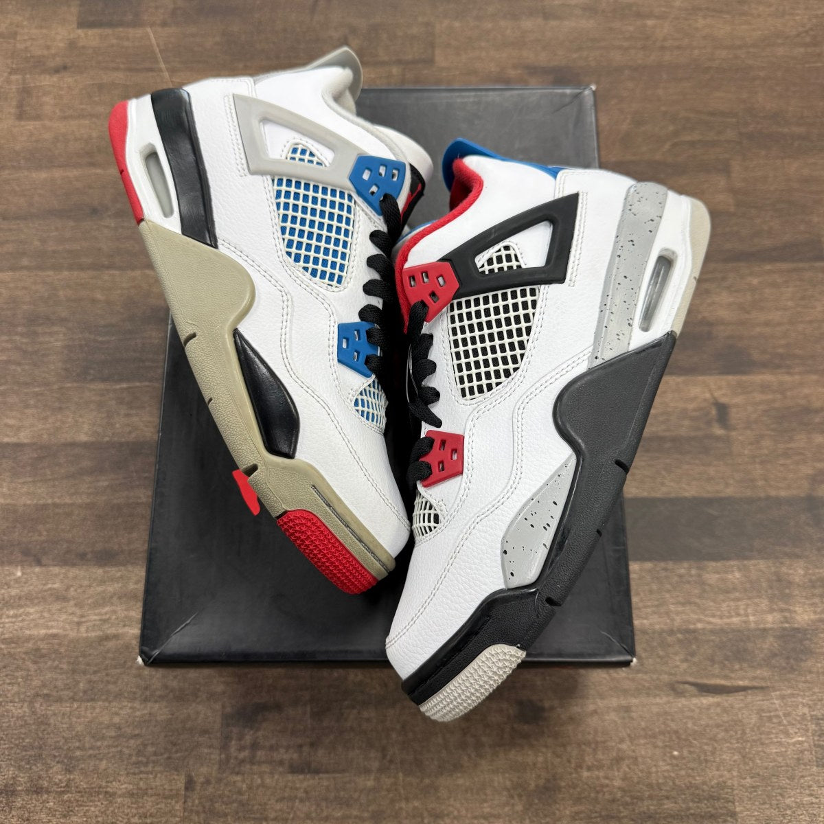 Jordan 4 Retro What The (GS) - Image 1