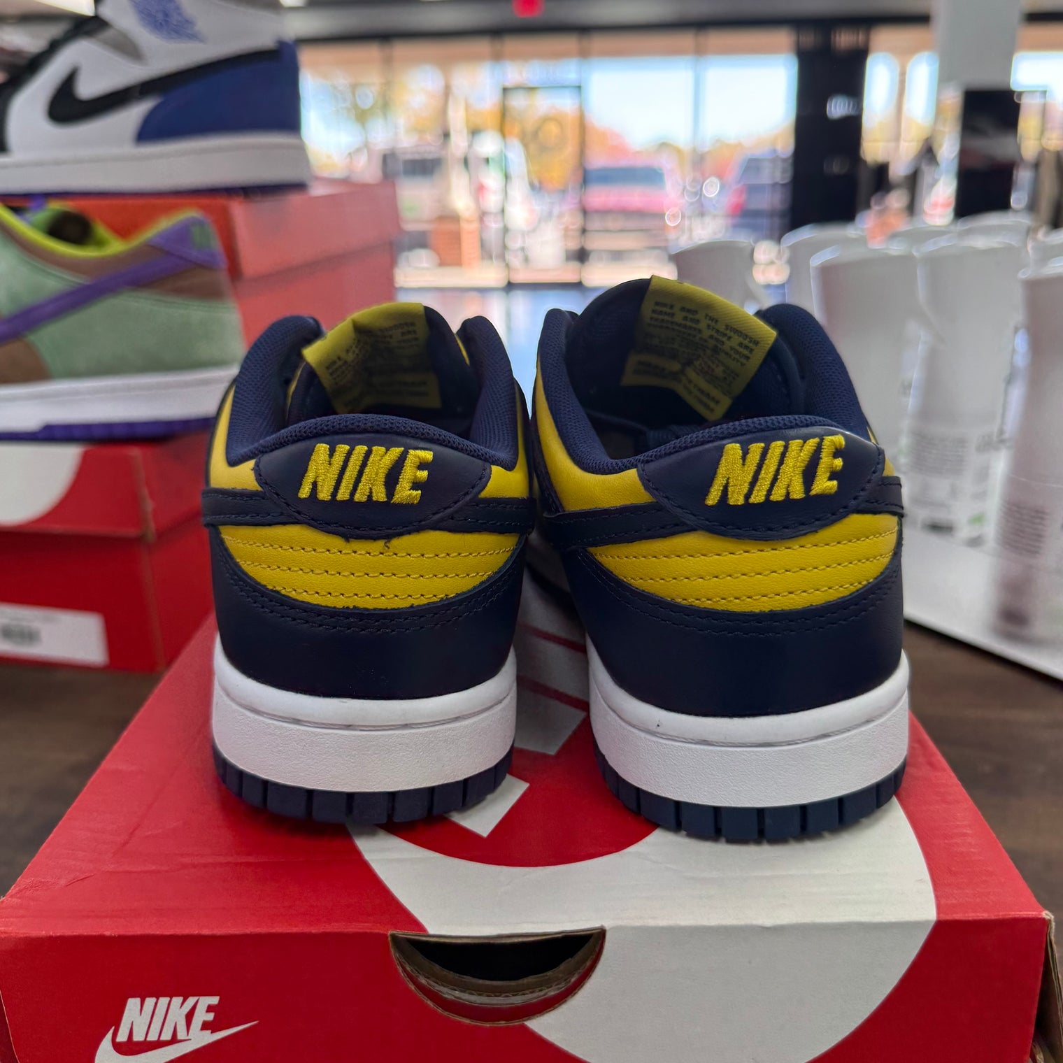 Michigan Nike Dunk Low (USED)