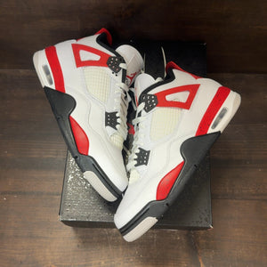 Jordan 4 Retro Red Cement Size 8.5 (Pre-Owned) - back